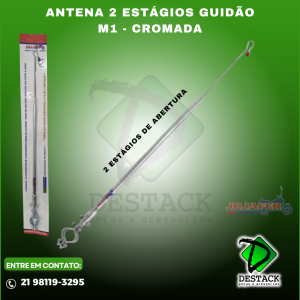 ANTENA GUIDAO 2 EST INOX / ALUMINIO M1