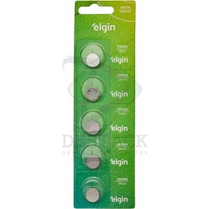 BATERIA DE LÍTIO CR-1220 ELGIN - CARTELA