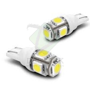 LÂMPADA PINGO 5 LED SMD BRANCO - (PAR)