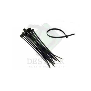 ABRAÇADEIRADE NYLON  PRETA 3,6 X 150mm