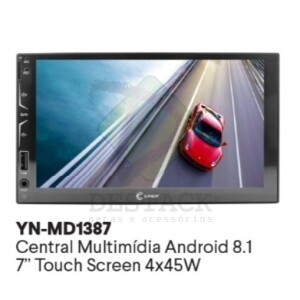 CENTRAL MULTIMIDIA YN-MD1387 ANDROID 8.1 - TOUCH SCREEN 4X45W