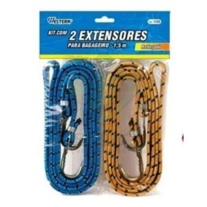 EXTENSOR ELÁSTICO - 1,5m - 2 PÇS