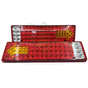 PAR LANTERNA DE LED PARA CAMINHÃO E CARRETA