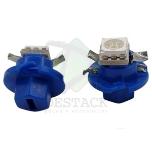 LÂMPADA DE LED B 8.4SD5050 AZUL - 12V (PAR)