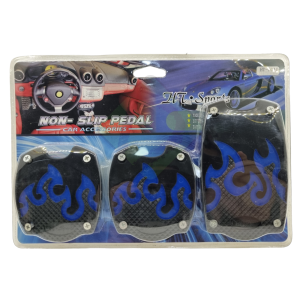 PEDALEIRA DE CARRO ESPORTIVA - AZUL